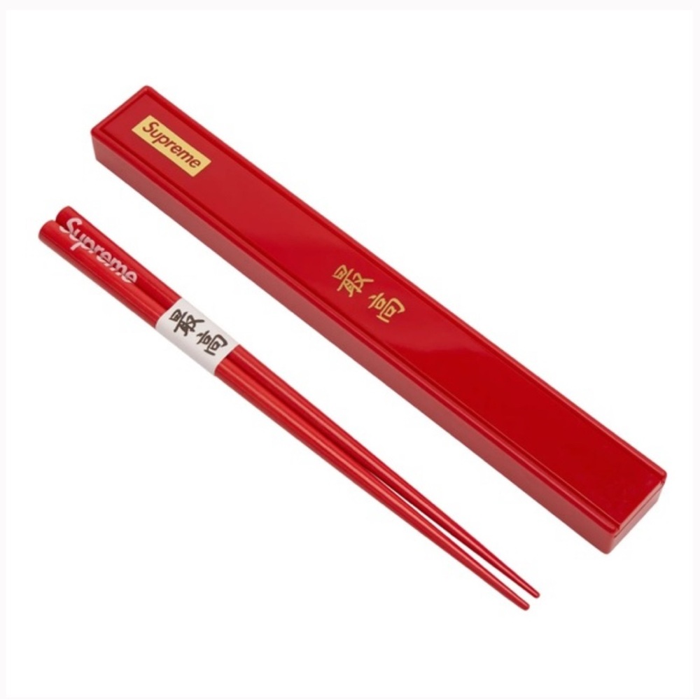 Supreme Red Chopsticks Set